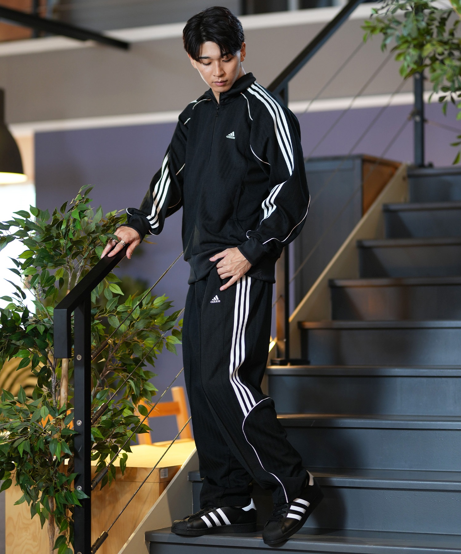 adidas アディダス アウター メンズ トラックジャケット BYD3S ルーズ