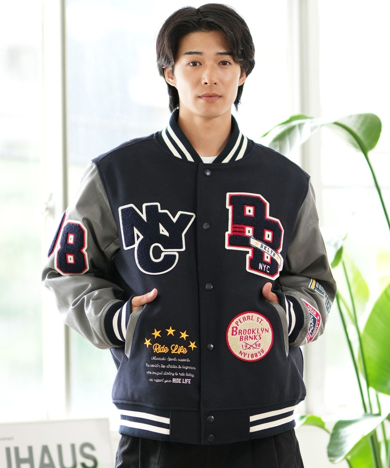 DEAR LAUREL ディアローレル スタジャン メンズ ジャケット D24F0101