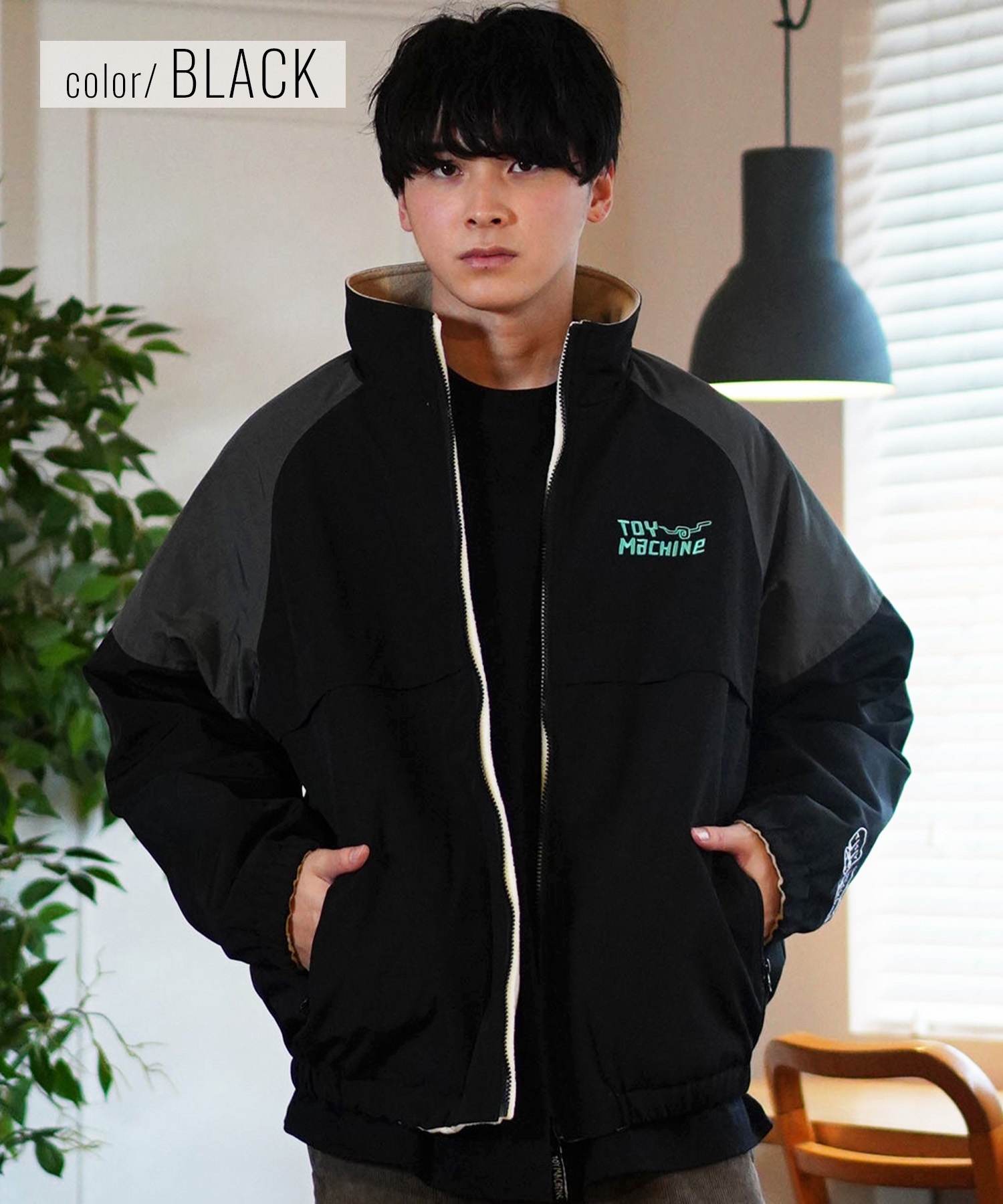 TOY MACHINE トイマシーン アウター メンズ リバーシブル ジャケット