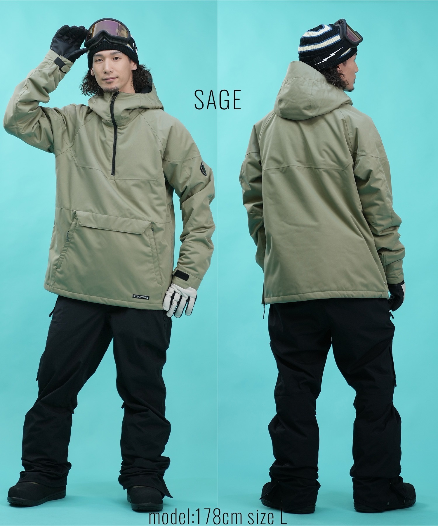686 シックスエイトシックス RENEWAL INSULATED ANORAK ユニセックス