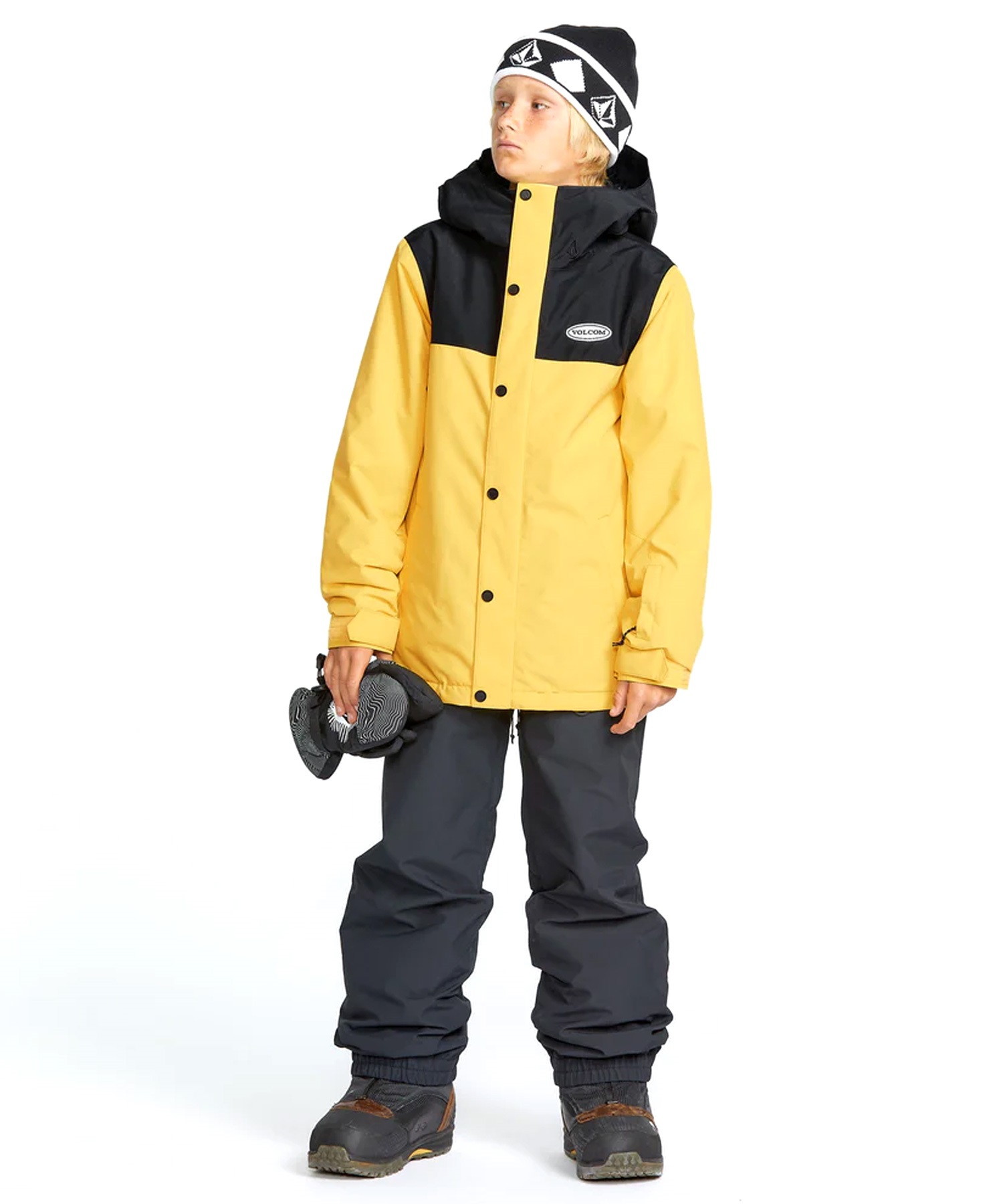 ボルコム VOLCOM スキーウェア スノーウェア キッズ M 140 150