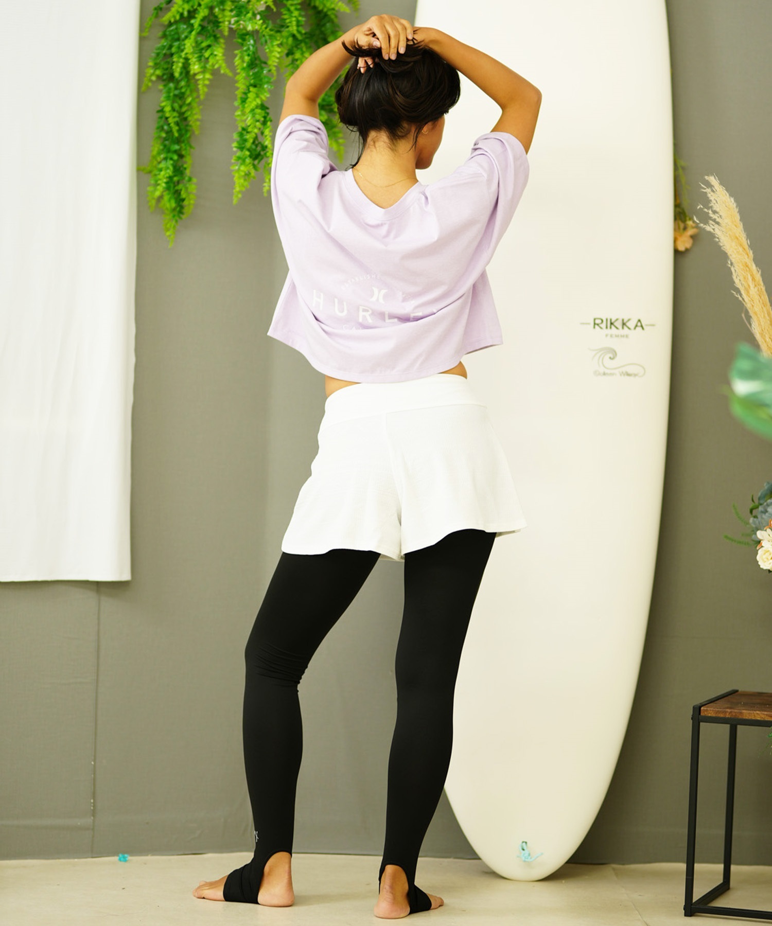 RIKKA FEMME リッカファム RN196 水着 レディース トランクス ボード