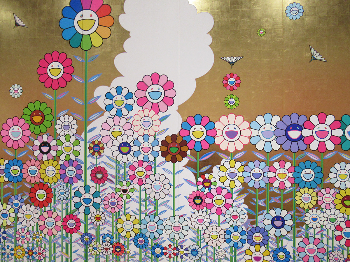 村上隆 もののけ京都 ふるさと納税 Flowers on Windowpanes 村上隆