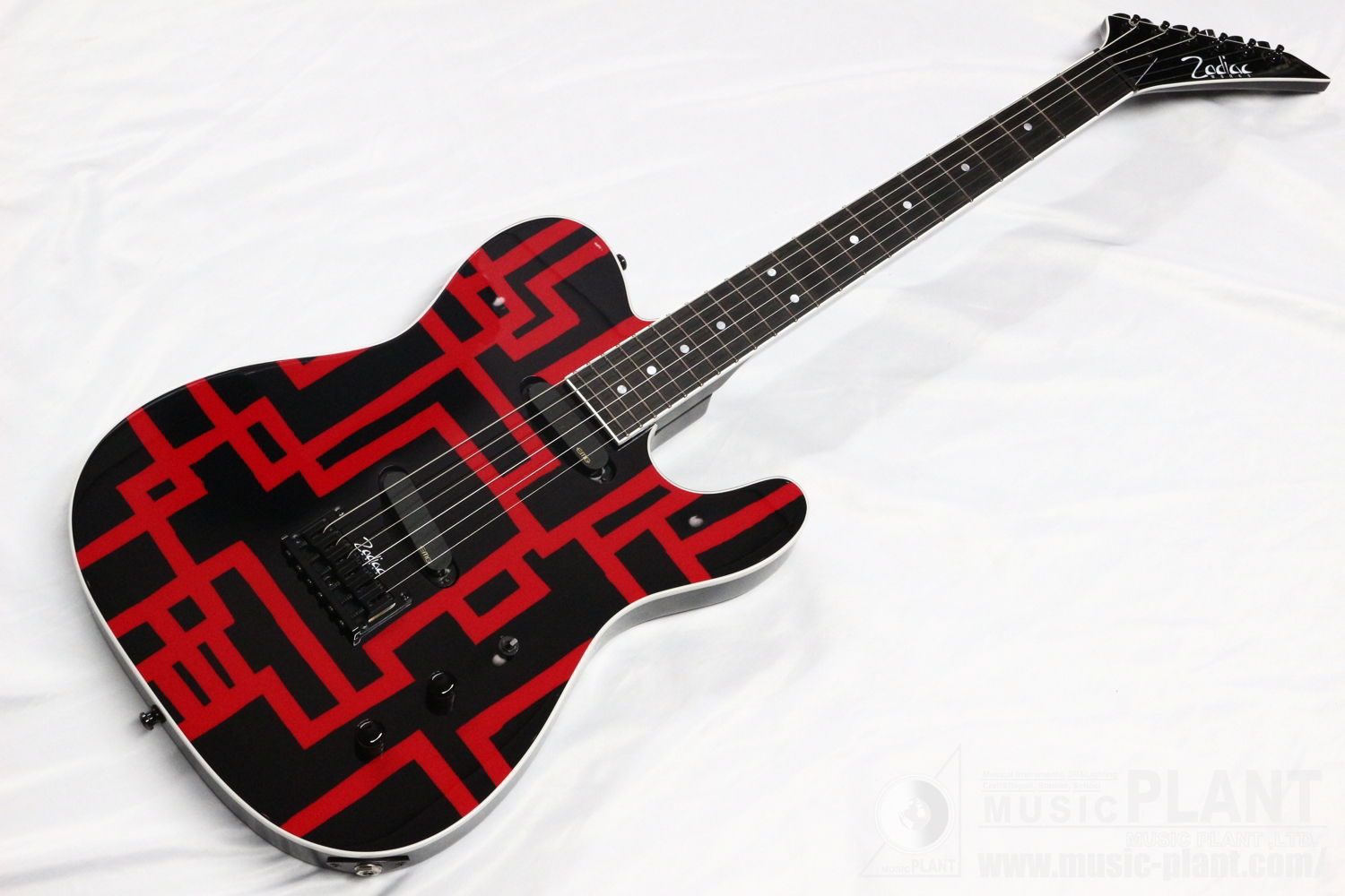 ZODIAC WORKS エレキギターTC-HOTEI 35th Anniversary Red Line中古品