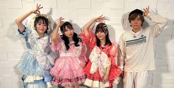 598 FRUITS ZIPPER特集 松本かれん＆月足天音＆真中まながスタジオに