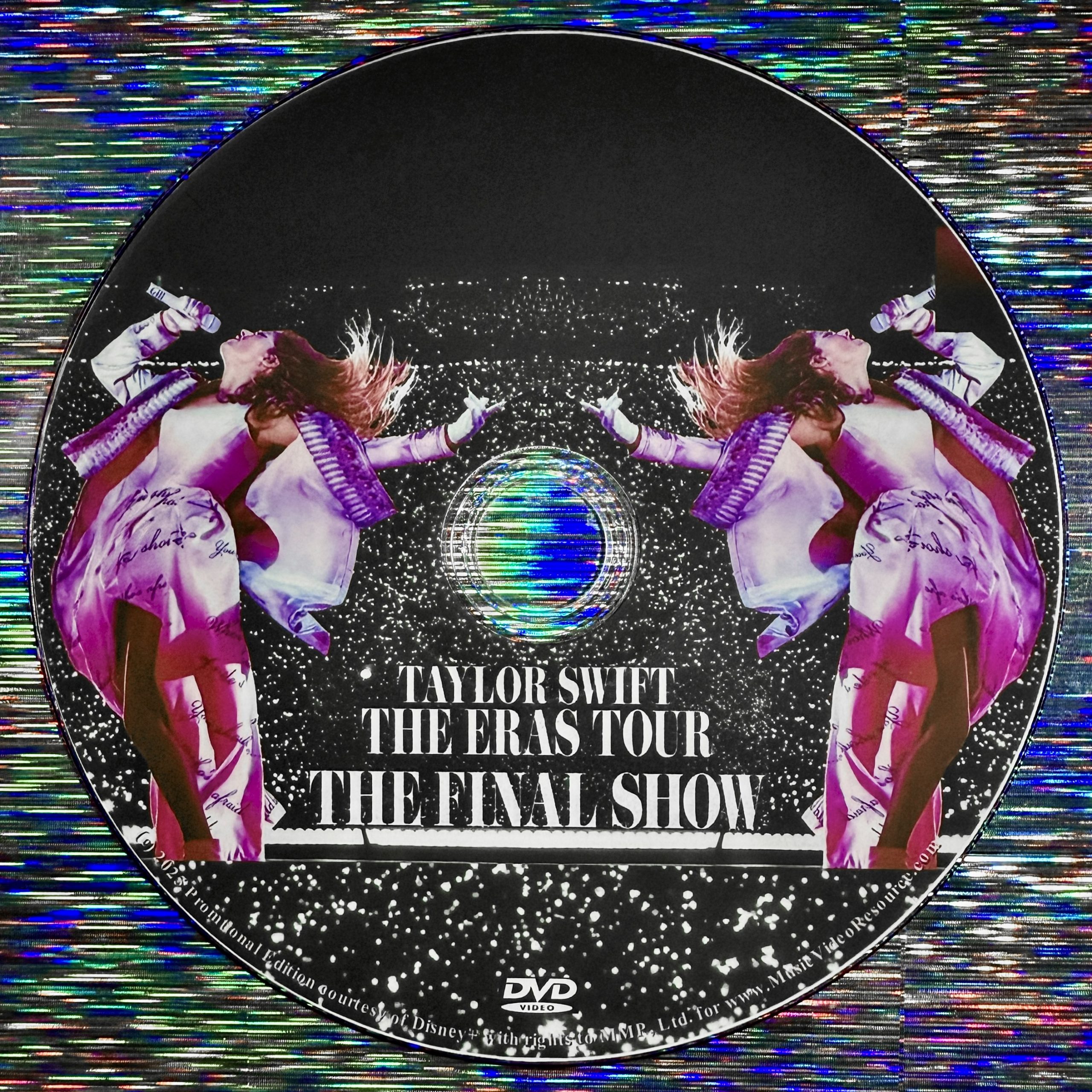 TAYLOR SWIFT THE ERAS TOUR THE FINAL SHOW DVD (Concert Film 2025