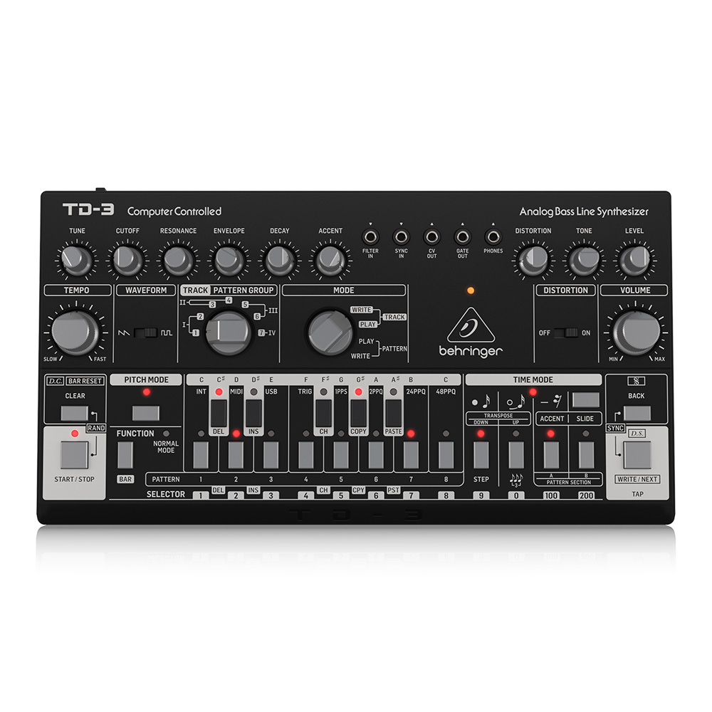 BEHRINGER TD-3-BK｜ミュージックランドKEY