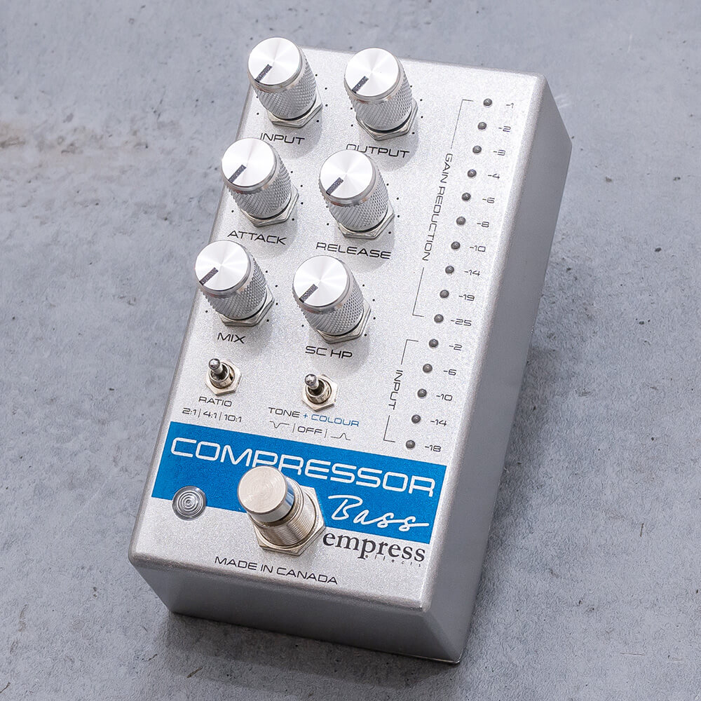 Empress Effects Bass Compressor Silver｜ミュージックランドKEY