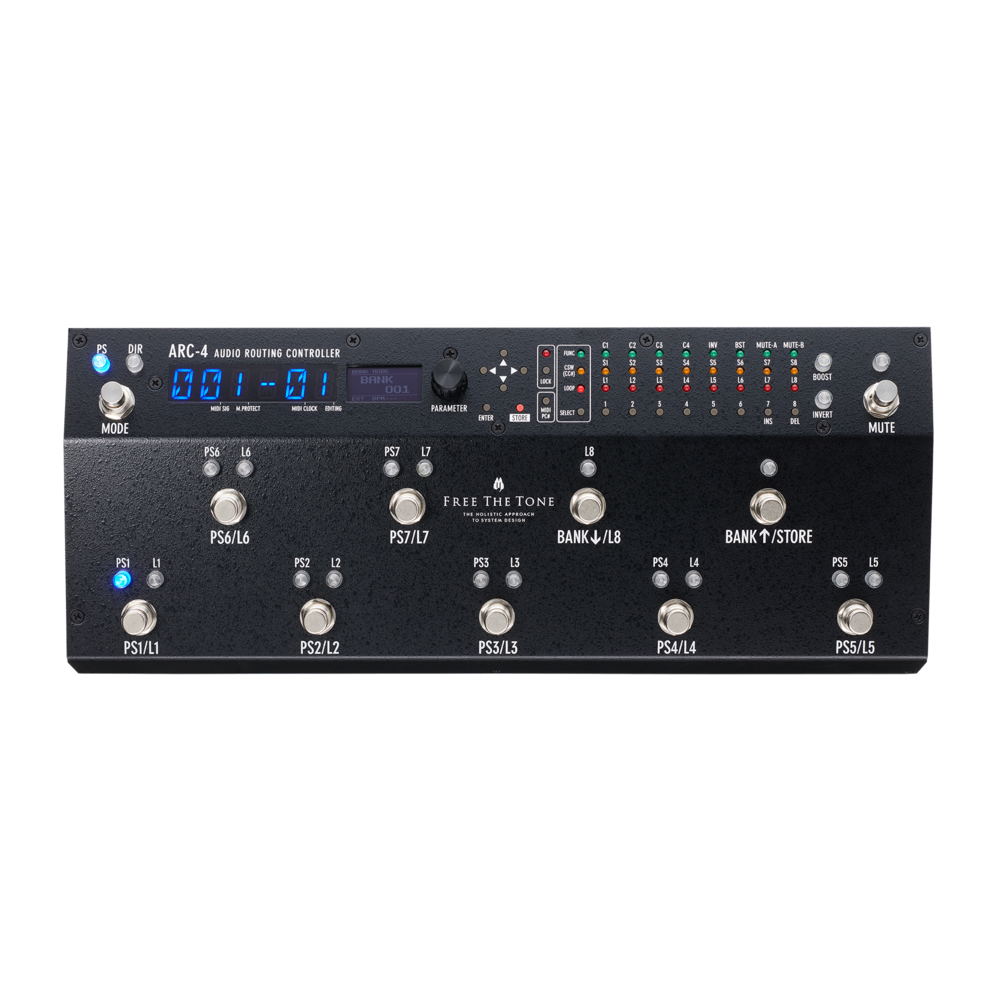Free The Tone ARC-4(CL) AUDIO ROUTING CONTROLLER｜ミュージック