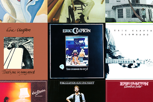 エリック・クラプトン、初期作品の日本プレス盤LP4タイトルと紙