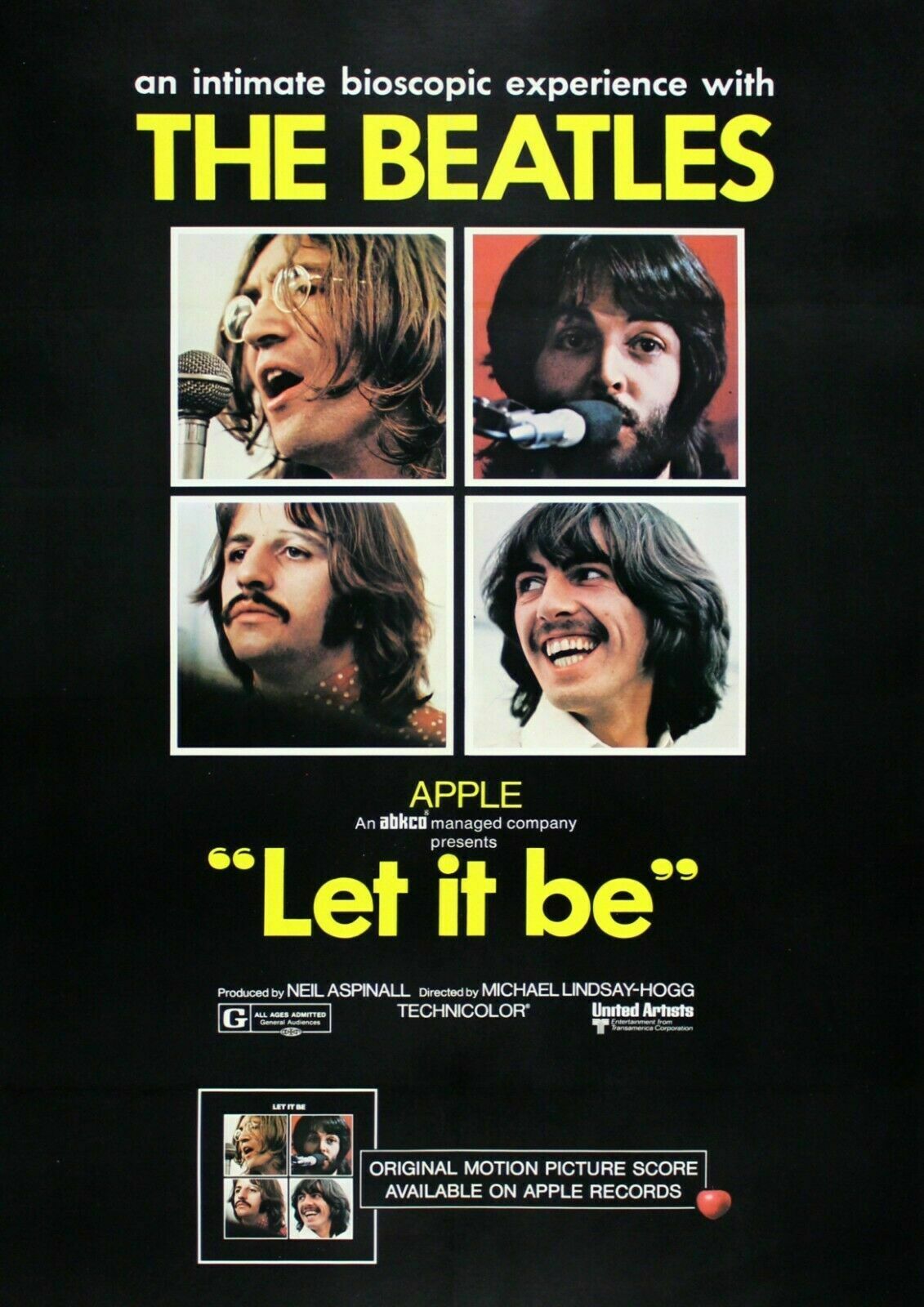 ビートルズ1970年の映画『Let It Be』を基にした新たな