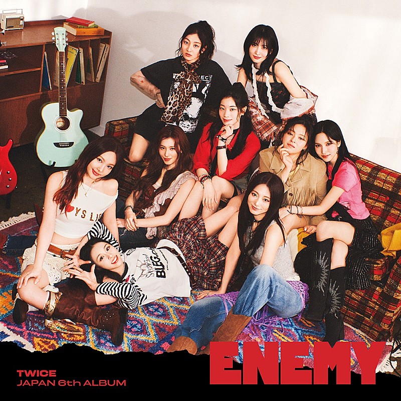 Billboard JAPAN【先ヨミ】、TWICE「ENEMY」8.5万枚で現在アルバム1位