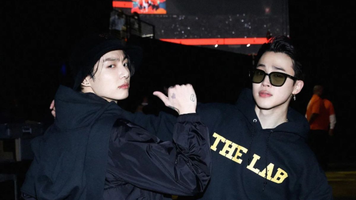 Private video of Jimin and Jungkook of BTS in the United States leaked