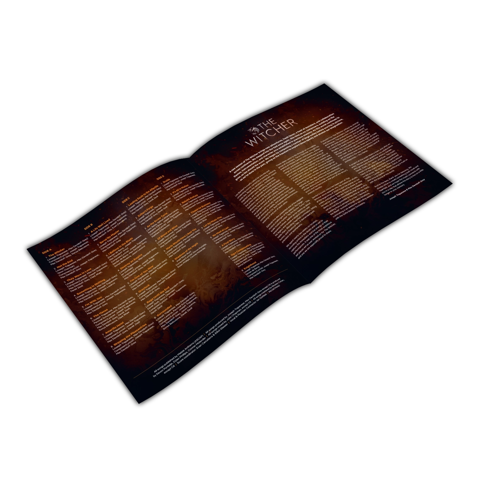 Original Soundtrack - The Witcher: Season 4 (Orange Marble Vinyl