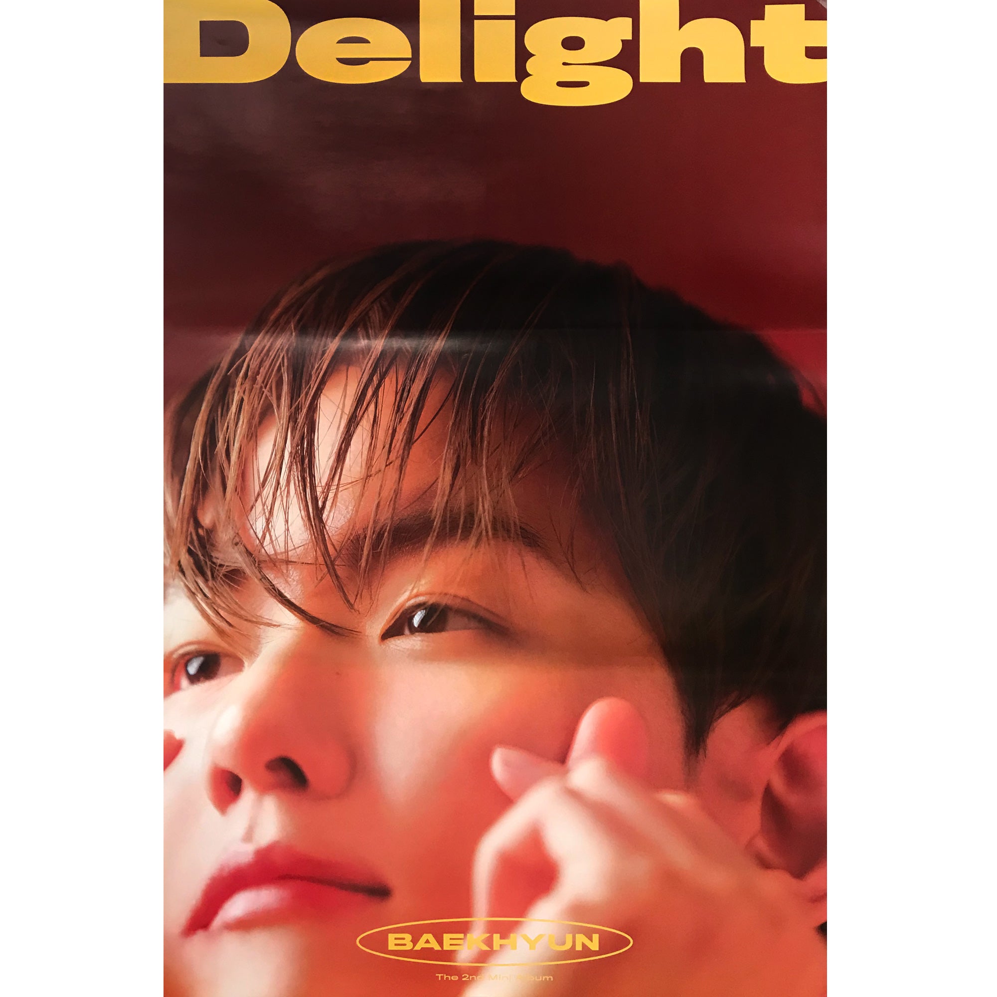 백현 | BAEKHYUN | 2ND MINI ALBUM [ DELIGHT ] | (HONEY VER.) POSTER
