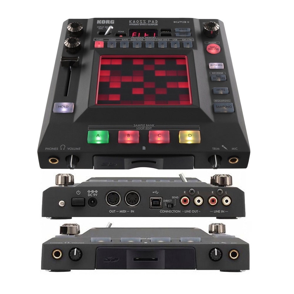 Korg Kaoss Pad KP3 Plus Dynamic DJ Effects Sampler USB MIDI SD