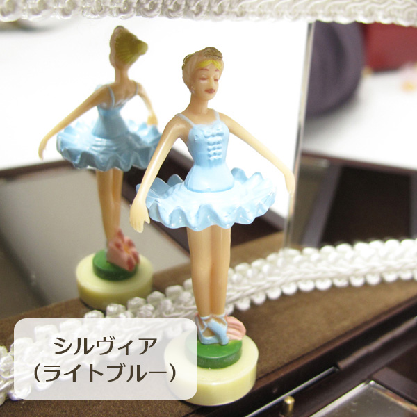 18弁】エトワール（S） オルゴール バレリーナ 回る 人形 ｜株式会社