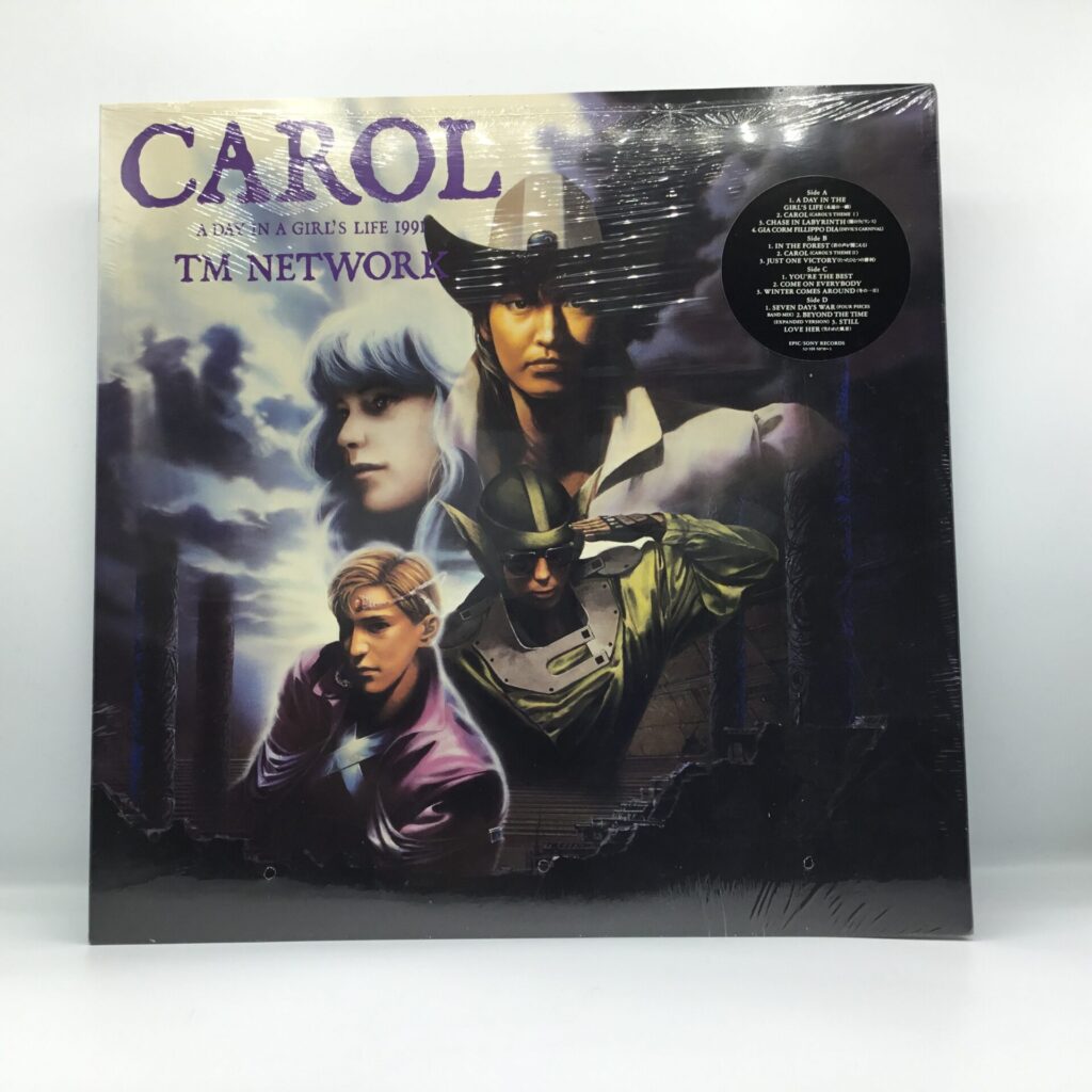 LP】TM Network / Carol -A Day In A Girl's Life 1991- (32/3H-5070)