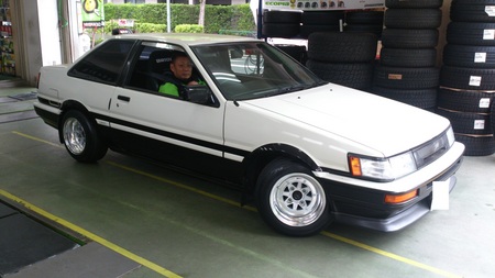 AE86ムチムチタイヤ＆ホイール！！ | トヨタ カローラレビン