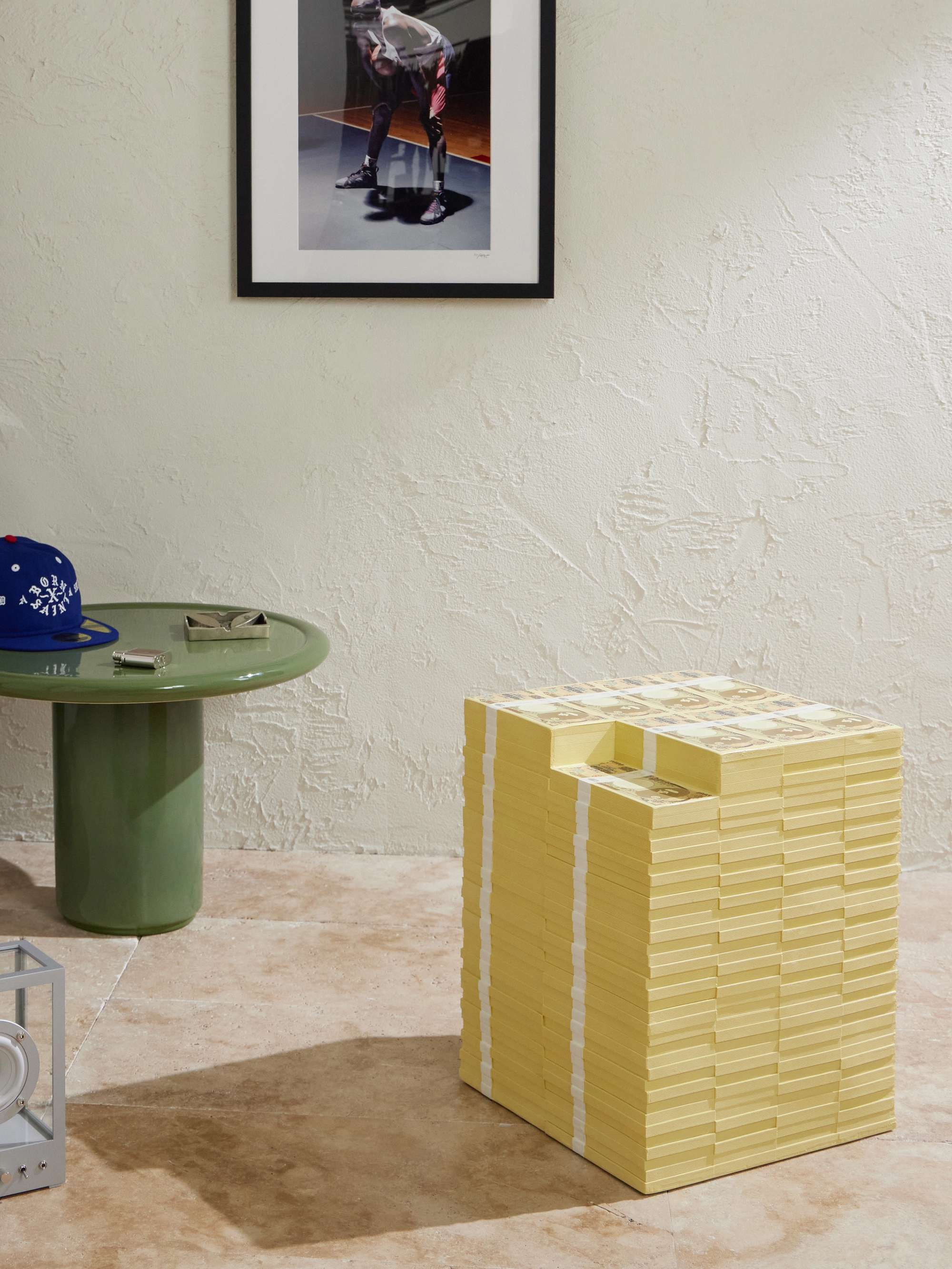 SAINT MXXXXXX + Bape Money Resin Stool for Men | MR PORTER