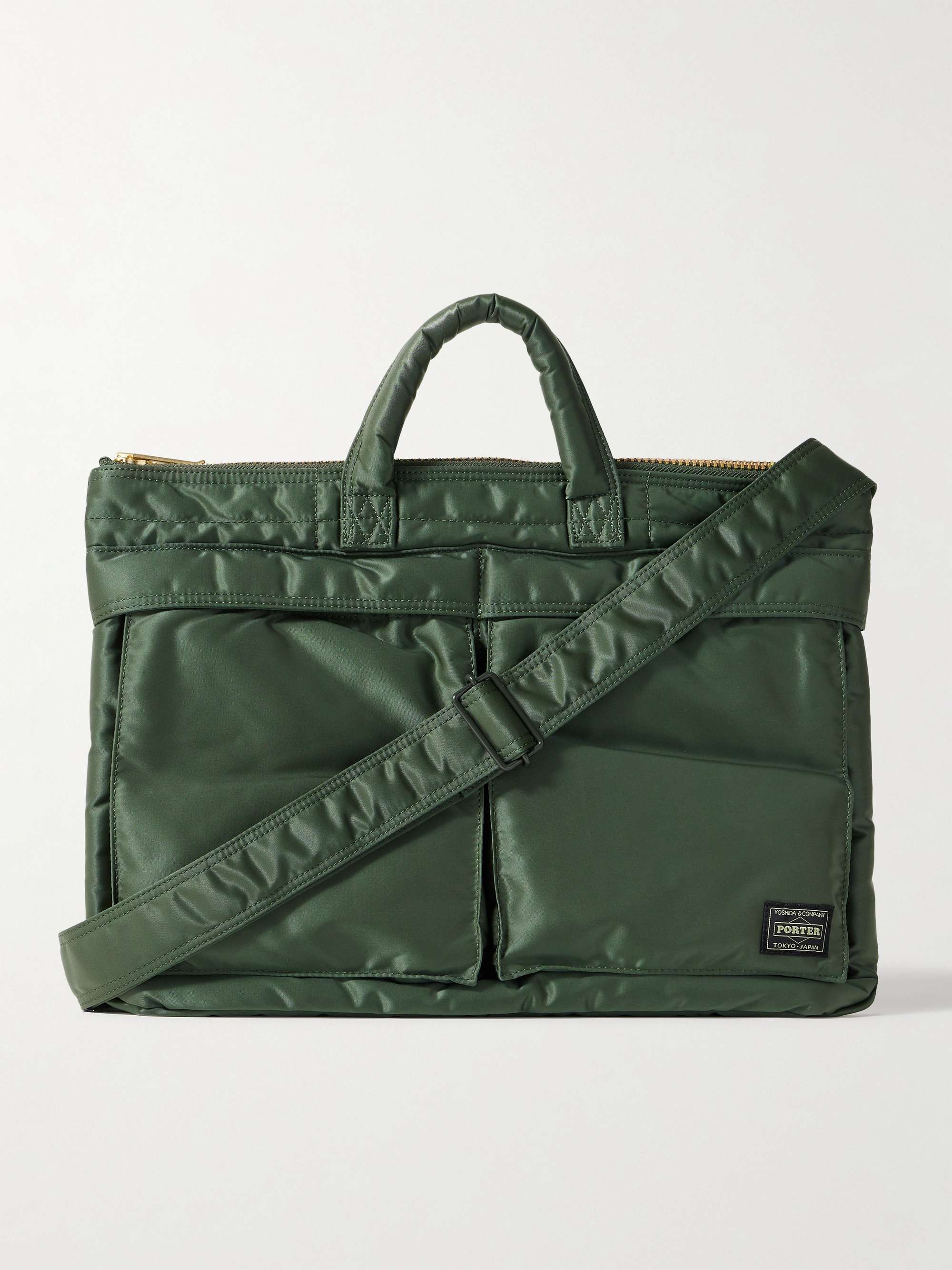 PORTER-YOSHIDA & CO Tanker Helmet Short Nylon-Twill Tote Bag for