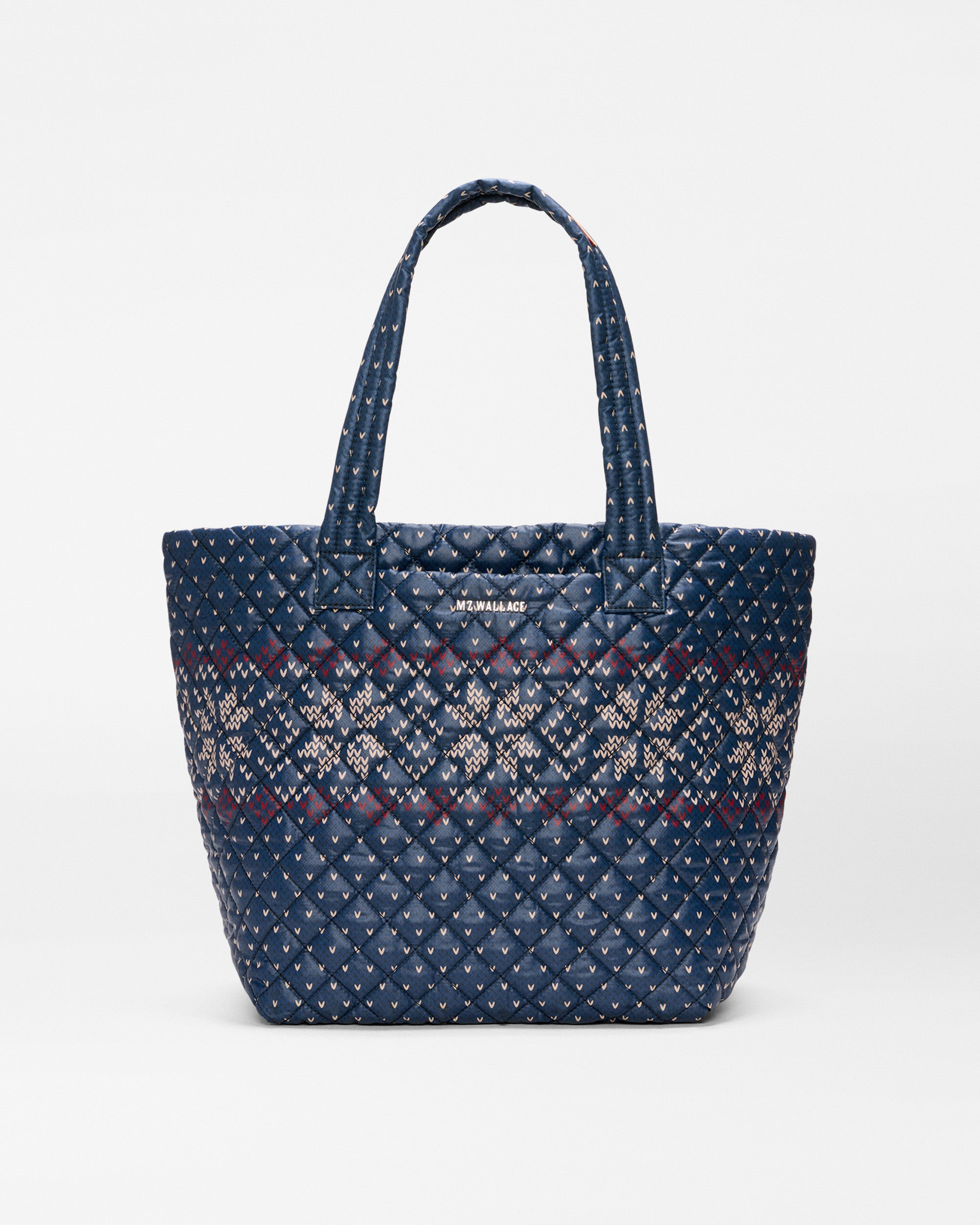 Black/Navy Medium Metro Tote Deluxe