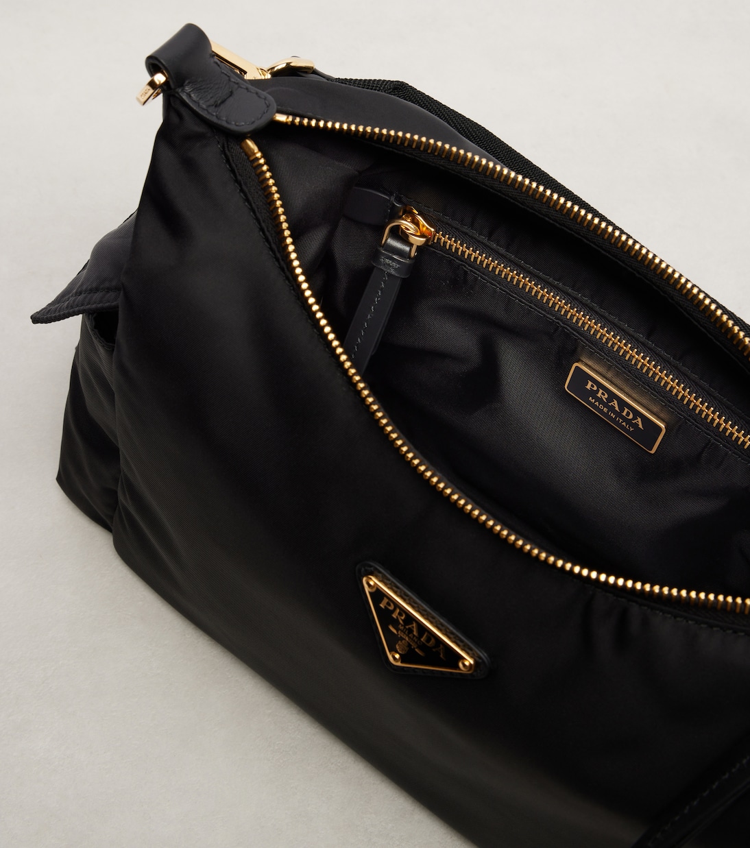 Prada Explore Re-Nylon Large shoulder bag in black - Prada | Mytheresa