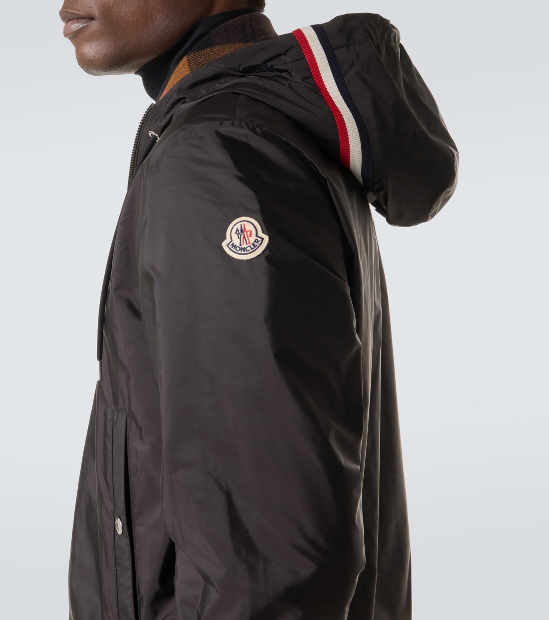 Grimpeurs raincoat in black - Moncler | Mytheresa