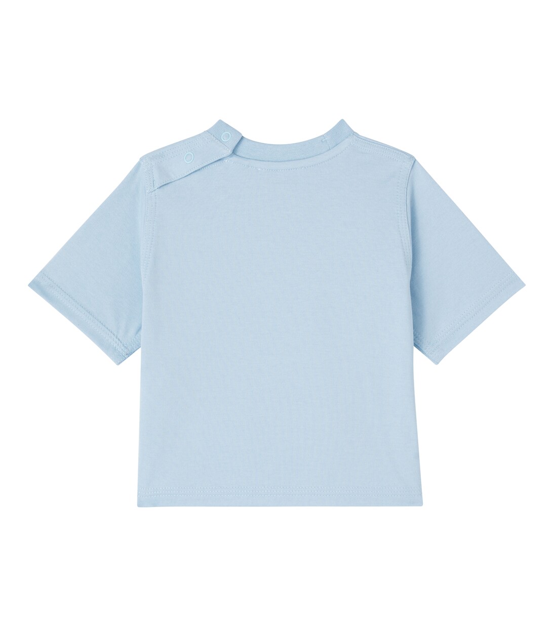 Baby Thomas Bear cotton jersey T-shirt in blue - Burberry Kids