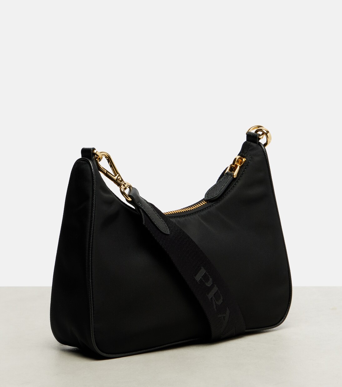 Prada Re-Edition 2005 Re-Nylon shoulder bag in black - Prada