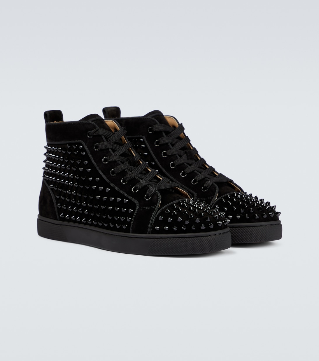 Louis Orlato suede sneakers in black - Christian Louboutin | Mytheresa
