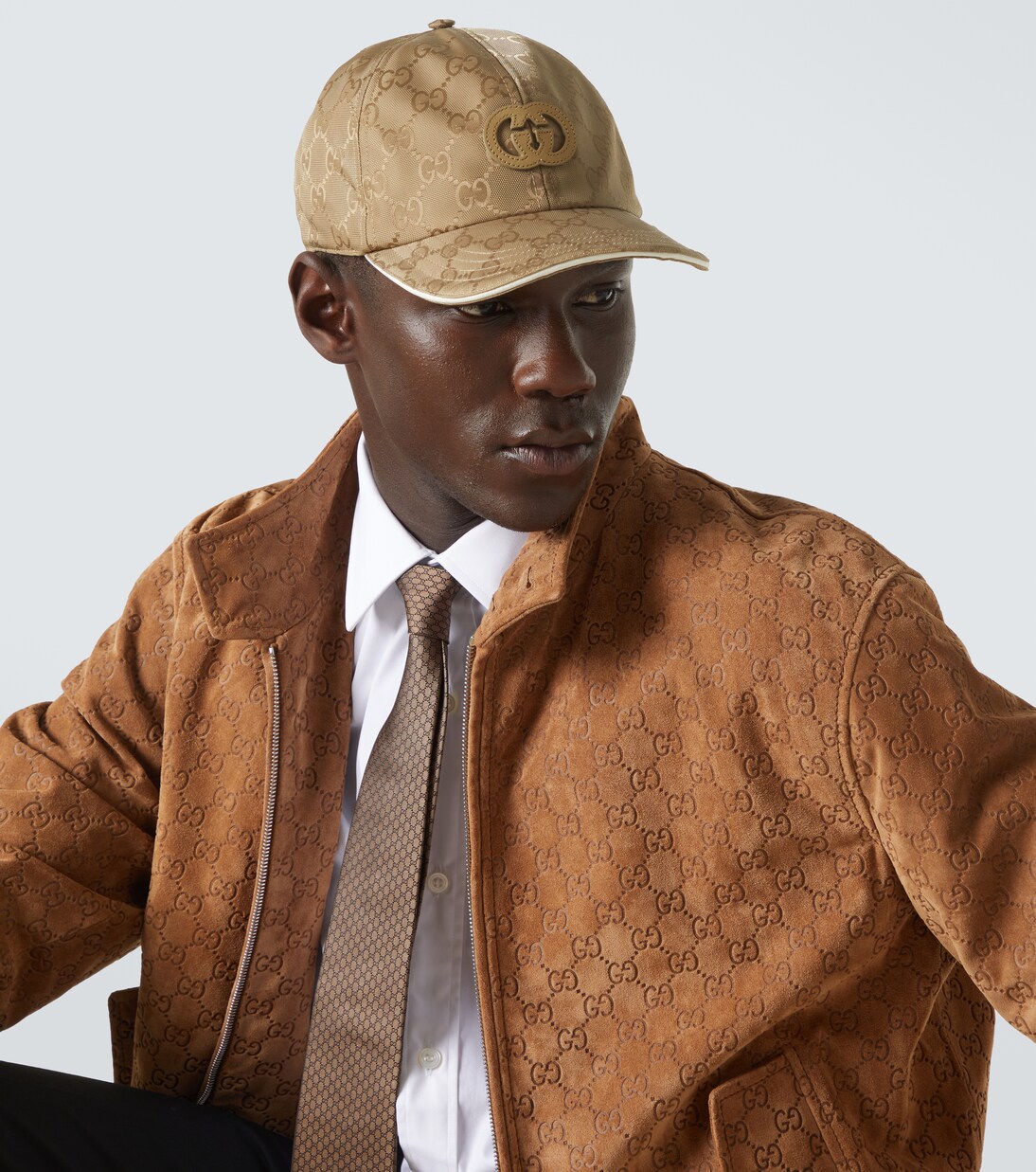 Interlocking G baseball cap in beige - Gucci | Mytheresa