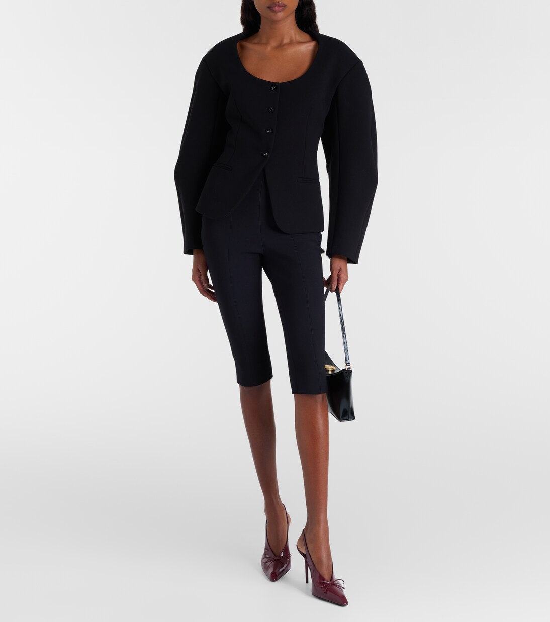 Oval jacket in black - Jacquemus | Mytheresa