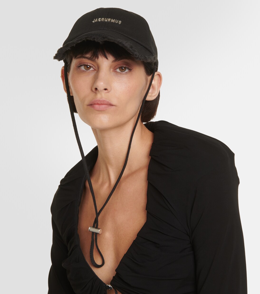 La Casquette Artichaut baseball cap in black - Jacquemus | Mytheresa