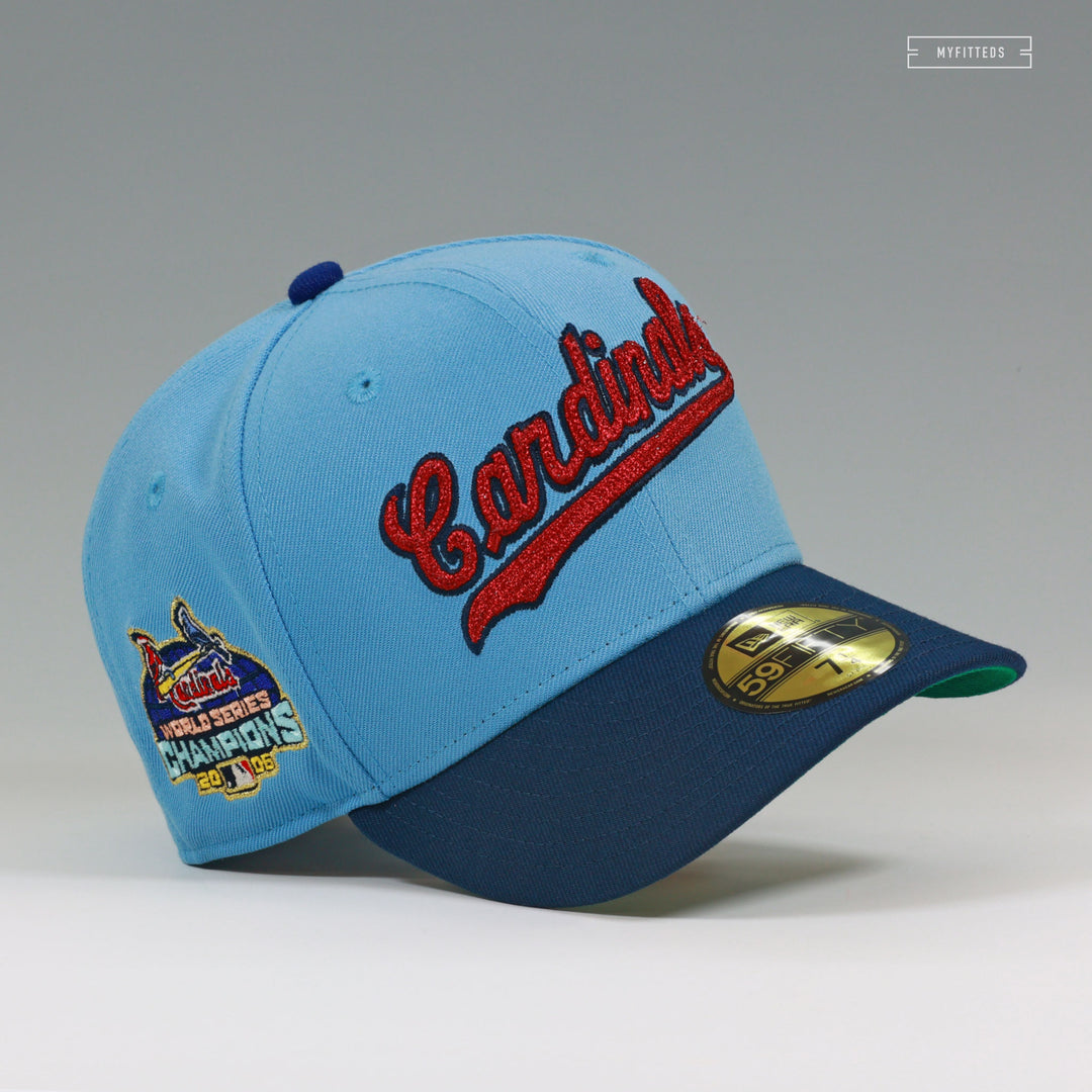 ST. LOUIS CARDINALS 2006 WORLD SERIES CHAMPIONS CHAIN STITCHED NEW