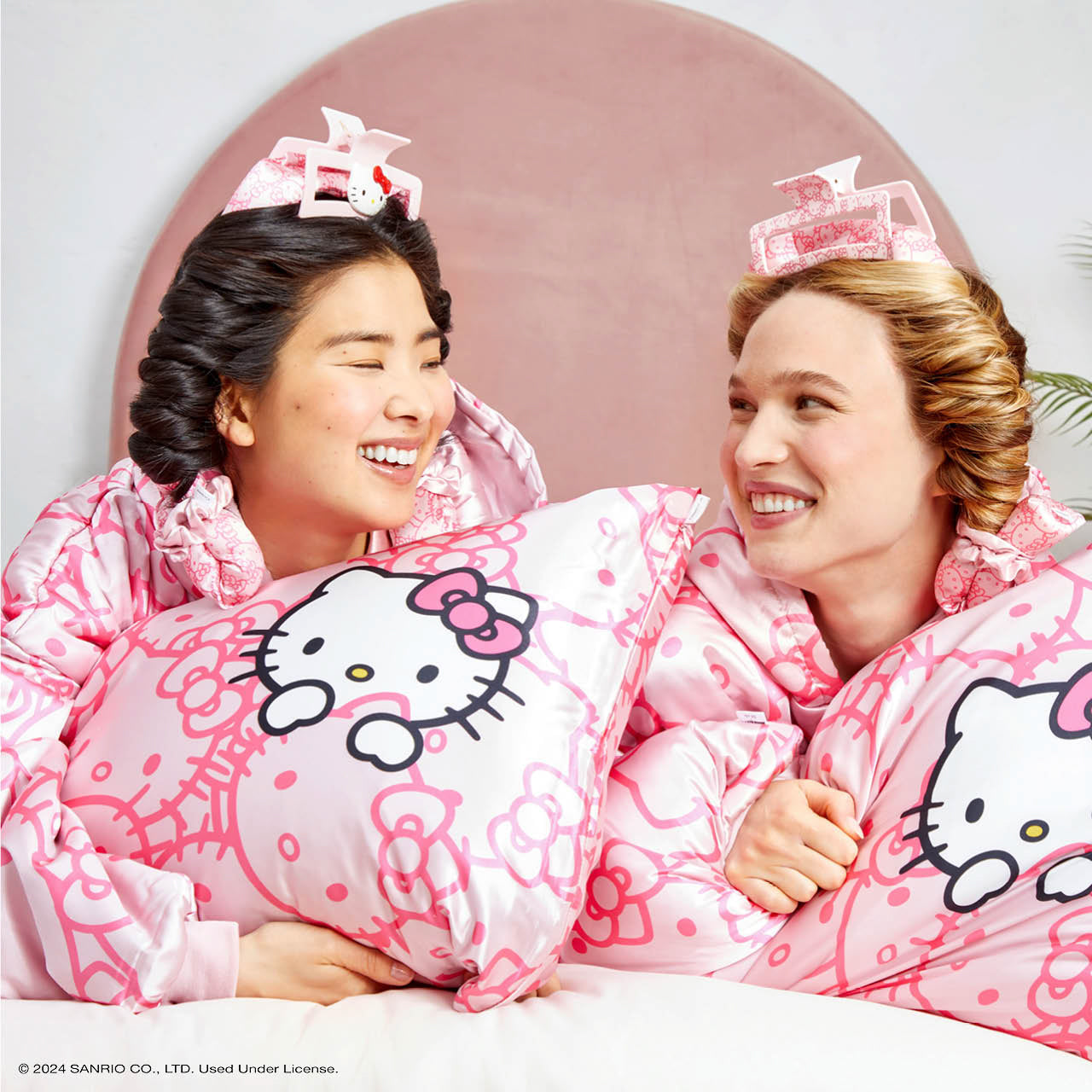 Kitsch x Hello Kitty Satin Glazey in Pink Kitty Faces – KITSCH