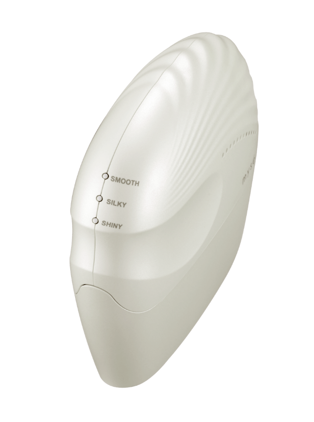 シルクON℃(おんど)でうるツヤちゅるん「シルキーシェルブラシ