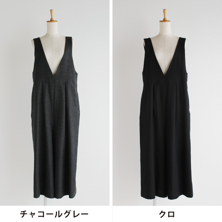 nofl】ウールコットンサロペット 644206480 | ナチュラル服通販サイト nofl
