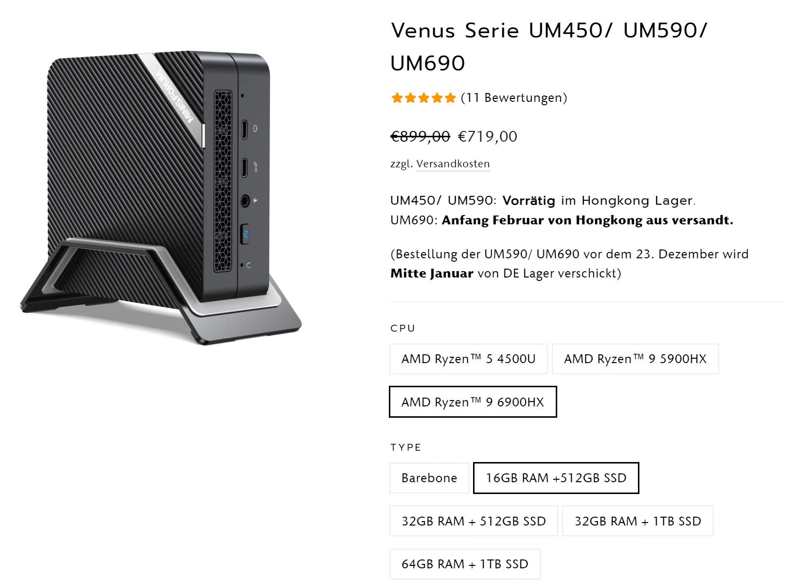 Minisforum Venus Series UM690 desktop review: small office PC with