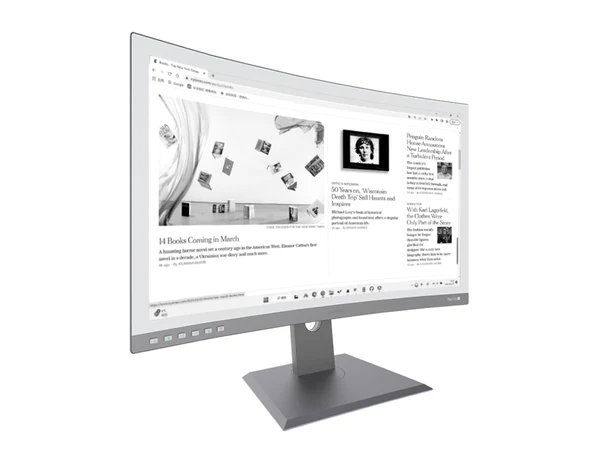 Dasung launches Paperlike 253 U, a 25.3-inch curved E Ink display
