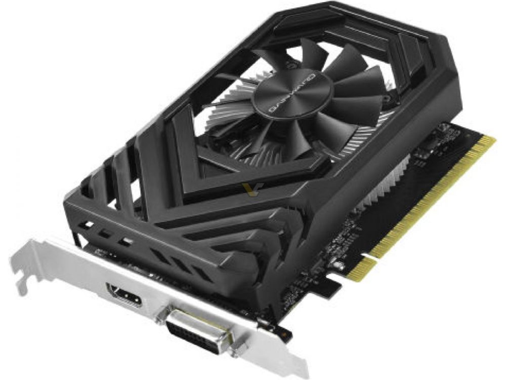 Images of GeForce GTX 1650 desktop graphics card from Gainward
