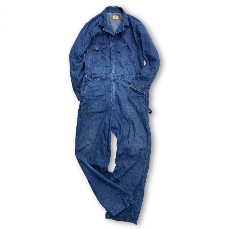 60's☆【ビンテージ】☆【ブルーベル】デニム【つなぎ