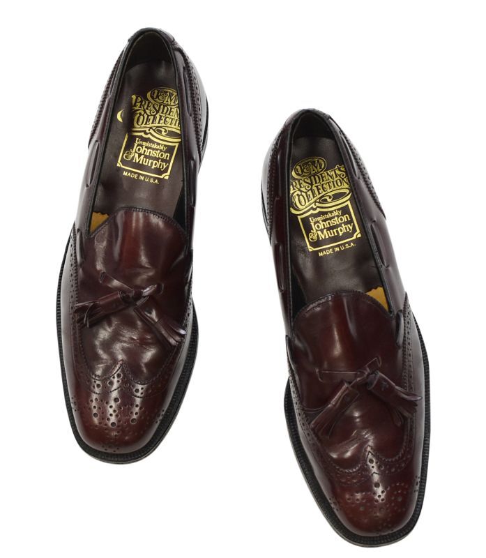 USA製】【ビンテージ】【ジョンストン＆マーフィー】【president's