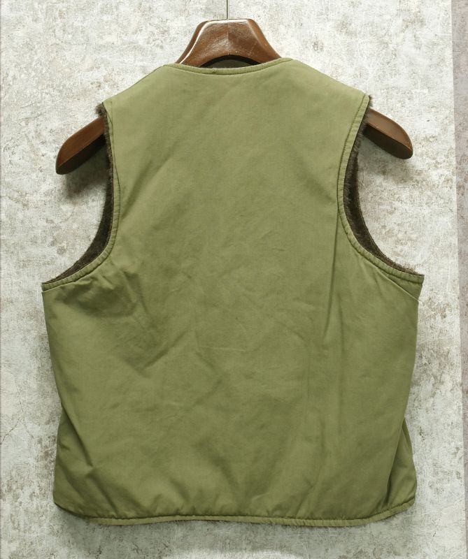 40's ビンテージ【U.S.NAVY】コの字止め アルパカ 【デッキベスト