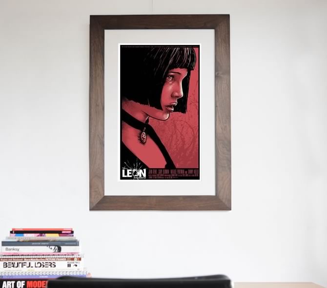 映画「LEON」レオン、マチルダのアート（ポスター）を販売 ー