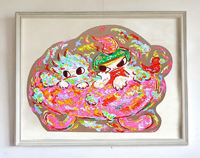 ロッカクアヤコの原画級の作品 / アート＆ポスターを販売 ー NOISEKING