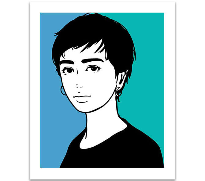 KYNE（キネ）の直筆サイン入り、50枚限定シルクスクリーンを販売 ー