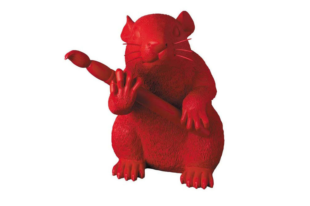 Banksy（バンクシー） LOVE RAT（RED Ver）がご購入いただけます ー