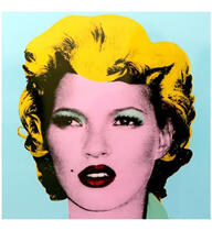 Banksy/バンクシー Kate Moss Original Colourway ポスター販売 ー