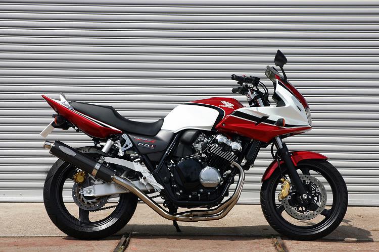 NOJIMA ♪CB1300SF/SC40 ノジマ カーボン/チタン フルエキ マフラー